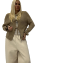 cardigan con fiocchi sul davanti doll